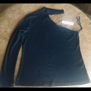 Drew Women’s Black Shoulder Sweater New Size L